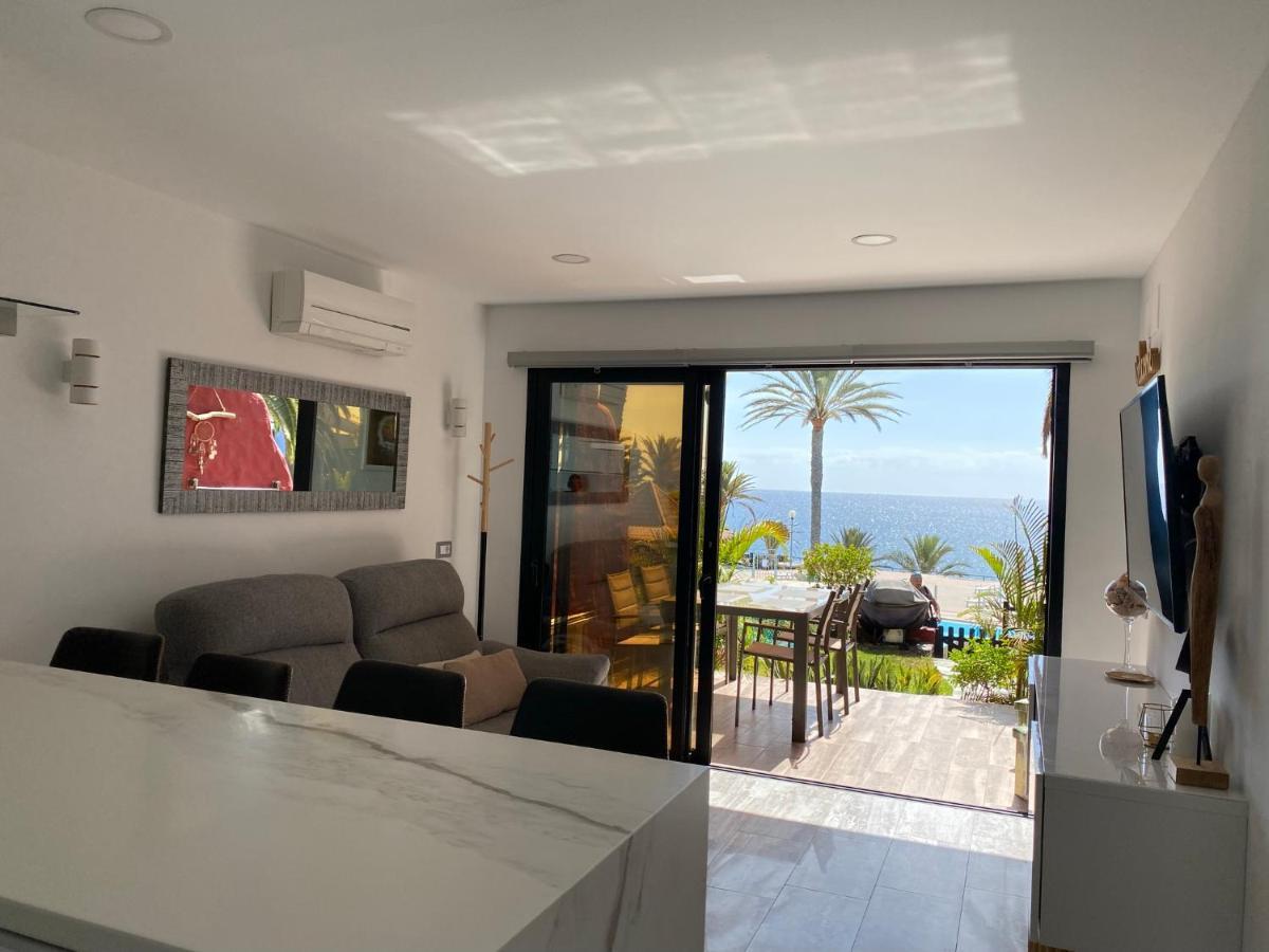 First Beachline Deluxe With Garden And Terrasse In Sun Club San Bartolomé Exterior photo