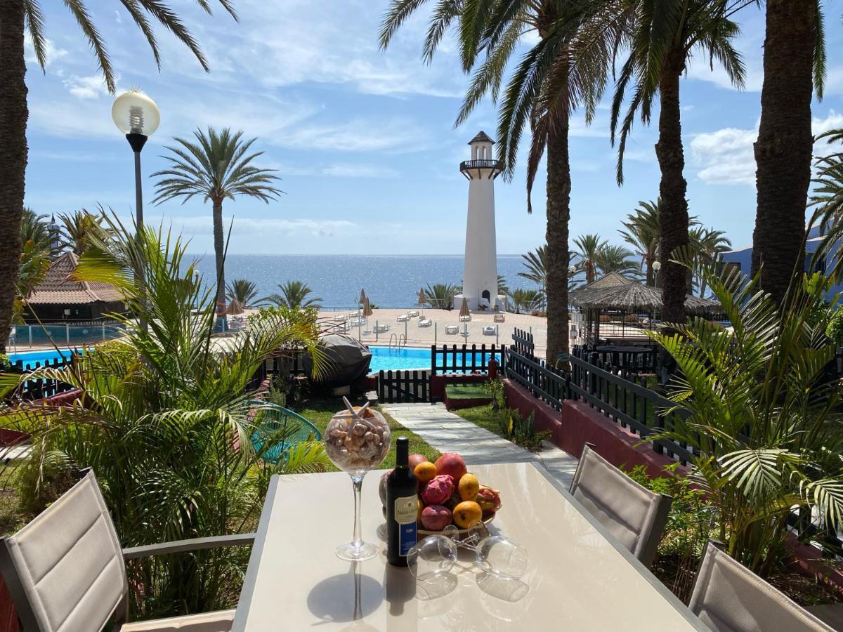 First Beachline Deluxe With Garden And Terrasse In Sun Club San Bartolomé Exterior photo