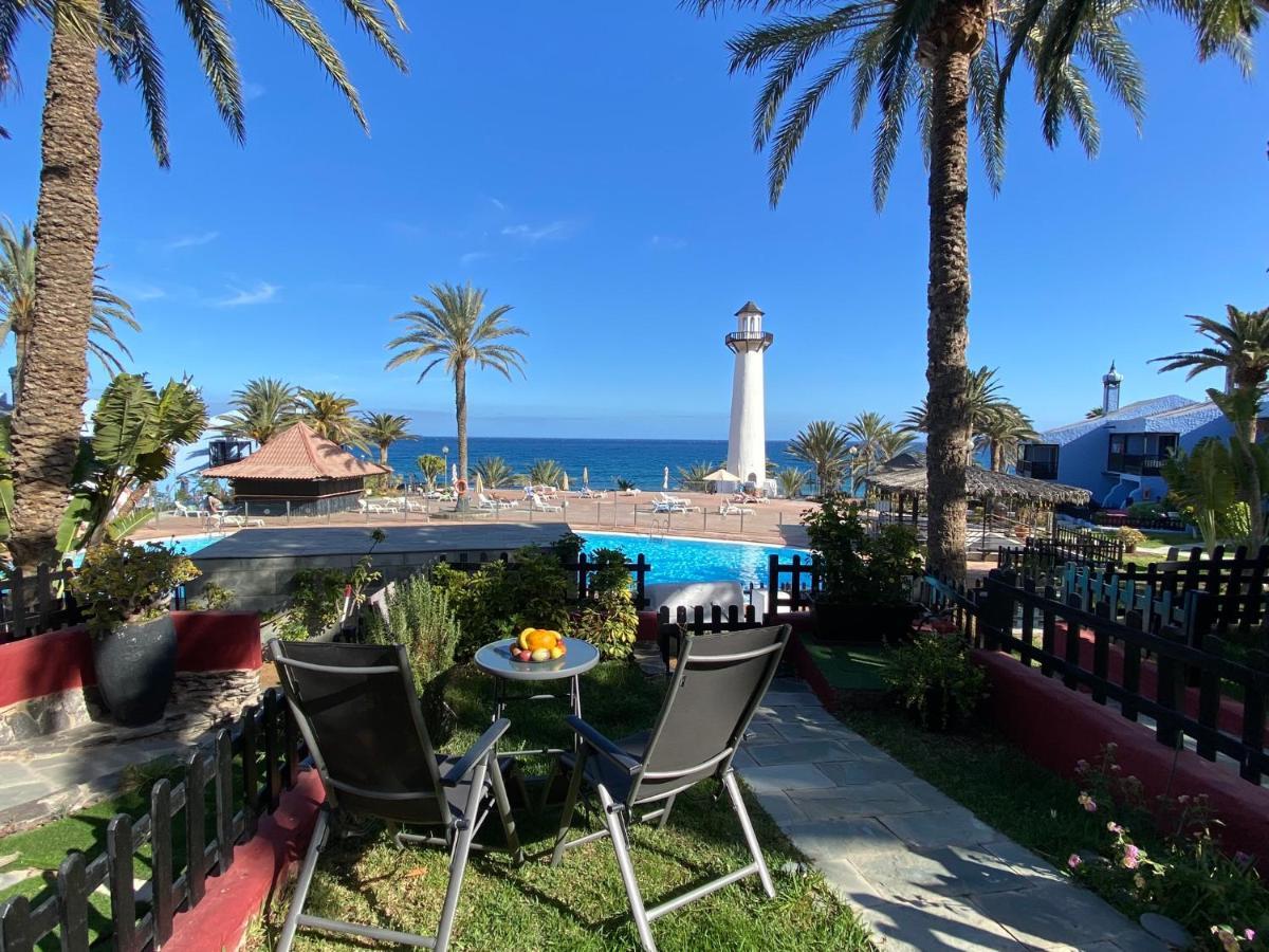 First Beachline Deluxe With Garden And Terrasse In Sun Club San Bartolomé Exterior photo